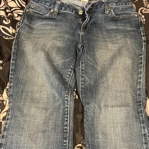 Gap Curvy Flare Blue Jeans, Size 4R - Picture 3 of 8